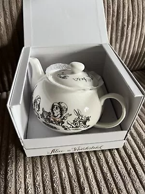 Buy V&A Fine China Alice And Wonderland Mini Tea Pot  Brand New In Display Box • 9.99£