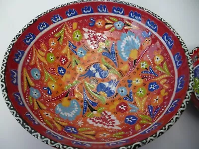 Buy Bowl Large Turkish Iznik Colourful Handmade • 9.99£