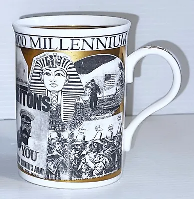 Buy Crown Trent 1000-2000 Millenium Fine Bone China Tea Cup/mug Made In England • 14.20£