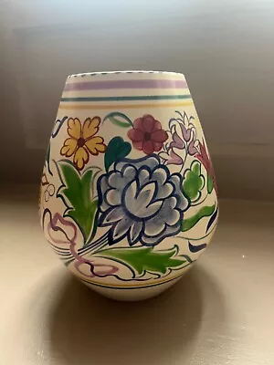 Buy Vintage Poole Pottery Vase 9  / 20 Cm • 10£