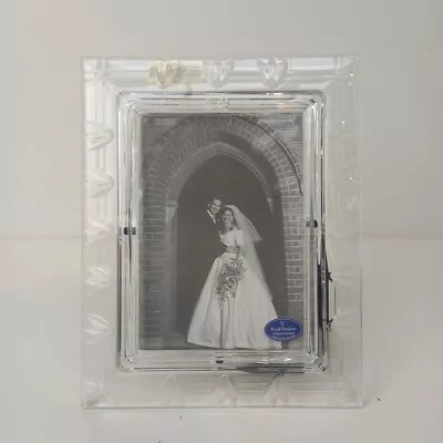 Buy Royal Doulton Finest Crystal Laura Photo Frame Hand Cut 27cm Clear -WRDC • 8.50£