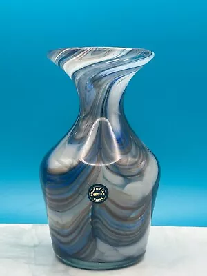 Buy Small Vintage Phoenician Glass Vase With Sticker • 16£