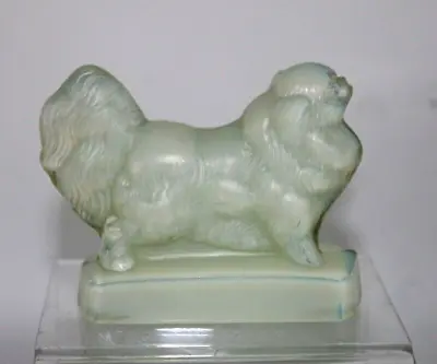 Buy Sabino France Art Deco Glass Opalescent Large Pekingese Dog F24 Figurine • 71.39£