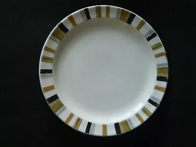 Buy Midwinter Queensberry Stripe 9  Small Dinner Luncheon  Plate  1960s B23 • 4.99£