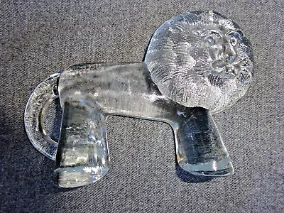 Buy Vintage Kosta Boda Glass Lion Paperweight Figurine Zoo Series Bertil Vallien • 18.97£