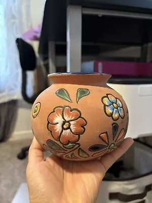 Buy Hand Paint Flora Mexican Pottery  • 17.53£