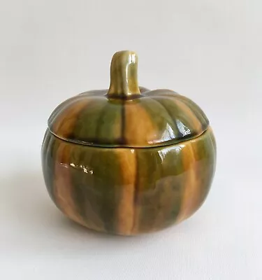 Buy Bordallo Pinheiro Portuguese Majolica Pumpkin Pot Art Ceramics 1960s • 80£