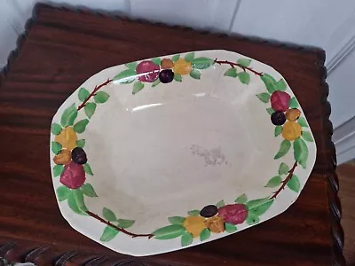 Buy Antique Ridgways Bedfordware Rectangular Dish California Pattern Handpainted • 19£