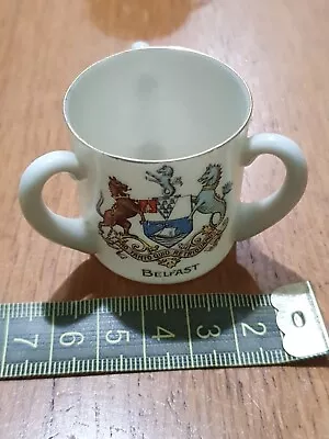 Buy Crested Ware China Loving Cup Belfast (LC) • 6.99£