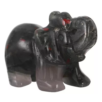 Buy  Elephant Ornaments Aventurine Jade Desktop Decor Miniatures Figurines • 9.55£