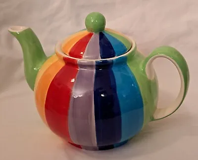 Buy Windhorse Rainbow Large Teapot - Rare - Unused, Immaculate. Christmas, Pride.  • 14.99£