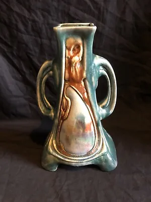 Buy Antique Art Nouveau Bretby Art Pottery Vase Windmill Motif RARE ! • 140£