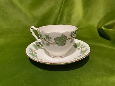 Buy Crown Fine Bone China Ivy Design Staffordshire Cup/Saucer Two-set • 5£