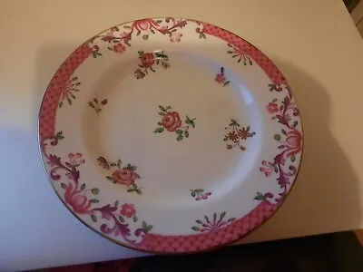 Buy Antique Spode Copeland`s English China Pink Floral Roses  Breakfast Plate 9.25  • 5£
