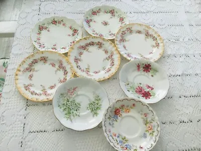 Buy Royal Albert & Aynsley Bone China Mismatched Tea Plates & Saucers • 18£