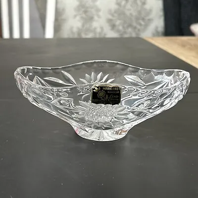 Buy Vintage Margaret Handcut Lead Crystal Glass Candy Dish Bowl 16cm T X 6cm H • 15£