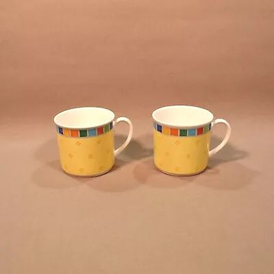 Buy Villeroy & Boch Twist-Alea Limone Tea Coffee Cups X 2 (No Saucers) • 13£