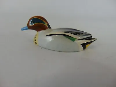 Buy Peter Scott Beswick Teal Duck Ceramic Animal • 35.62£