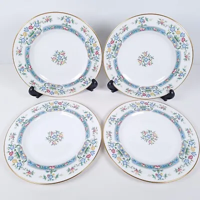 Buy Royal Worcester Mayfield Luncheon Plates 23cm Vintage Bone China Fruit Floral X4 • 33.52£