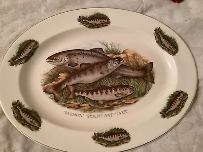Buy Crown Bone China Salmon Serving Platter • 12£