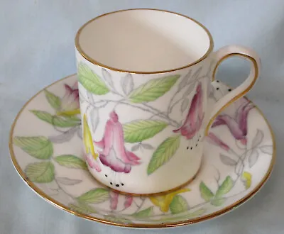 Buy Royal Stafford Fuchsia Can Style Demitasse Cup & Saucer • 15.03£