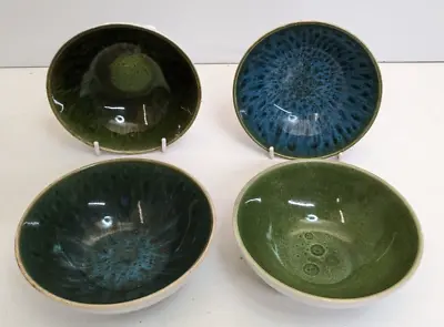 Buy Retro/Vintage - Set Of 4 Poole Pottery Ceramic Bowls • 19.99£