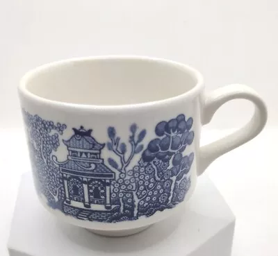 Buy Vintage Churchill England Blue Willow China Coffee Tea Cup • 8.54£