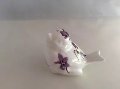 Buy Hammersley 'Victorian Violets' Bone China Bird Salt Shaker • 4.99£