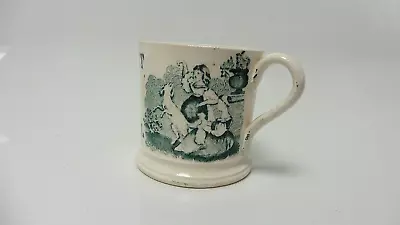 Buy Rare Victorian  A Present For A Good Girl  Nursery Rhyme Mug. • 75£