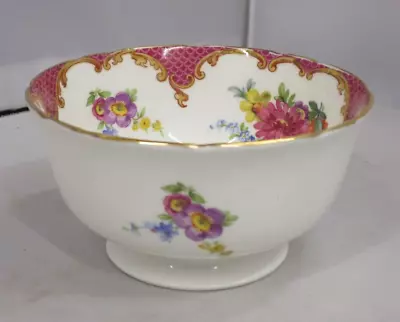Buy UNUSED Aynsley English Bone China Wilton Pink Pattern Open Sugar Bowl • 8.99£