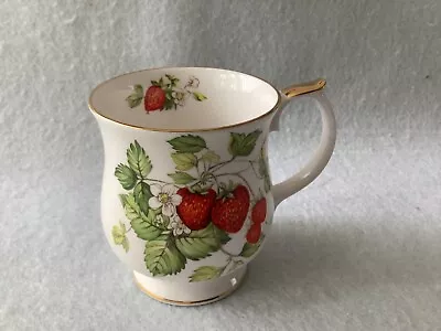 Buy Queens Fine Bone China Cup Virginia Strawberry Pattern Excellent Condition • 2£