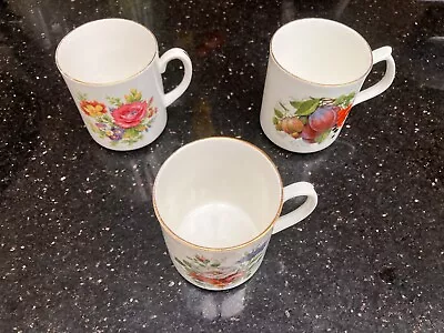 Buy  3 *Jason Works Nanrich Pottery  Fine Bone China tea/coffee Mugs • 6.99£