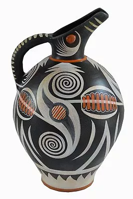 Buy Minoan Pottery Kamares Amphora Vase - Handmade In Greece - Ancient Crete • 169£