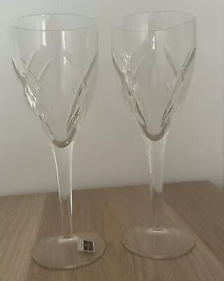 Buy John Rocha Waterford Crystal Glasses Pair Of Wine Goblets  • 70£