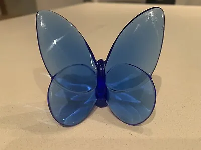 Buy Baccarat Papillon Lucky Dark Blue Butterfly  • 100£