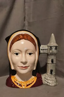 Buy Large Royal Doulton  Catherine Of Aragon  Toby Jug D6643 1975 • 20£