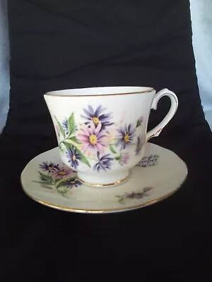 Buy Duchess Fine Bone China Cup And Saucer September • 9.46£