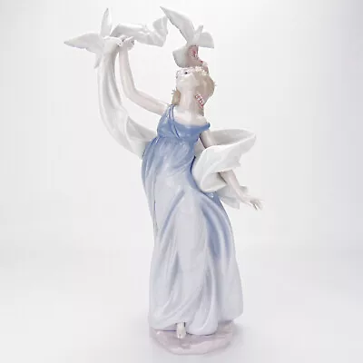 Buy Boxed Lladro Figurine New Horizon 6570 Inspiration Millennium Large 38cm Lady • 259.99£