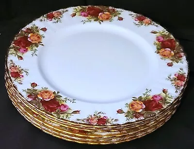 Buy SIX Royal Albert OLD COUNTRY ROSES Breakfast Plates • 29£