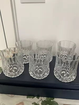 Buy 6 Cristal D’arques Longchamp Lead Crystal Whisky Glasses  • 14.99£