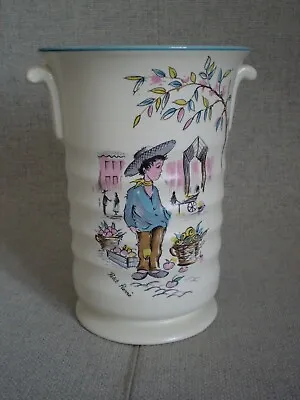 Buy Vintage Crown Ducal Ware Vase With 'petit Pierre' Pattern • 15£