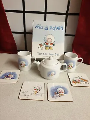 Buy Whittard Of Chelsea Teapot And  TWO MUGS,mo & Poley Tea For Two Set • 25£