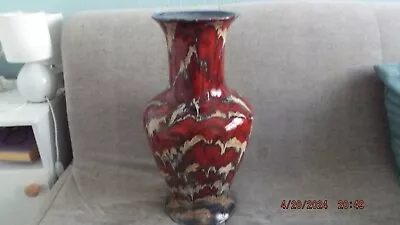 Buy Black Ryden Large Vase By Anita Harris • 270£