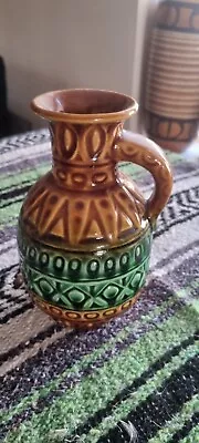 Buy West German Pottery Bay Keramik Vase 93-17 • 1.04£