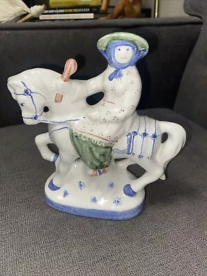 Buy Rye Pottery Canterbury Tales The Wife Of Bath On Horse Figure England 7.5” Tall • 48.25£