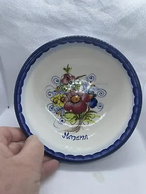 Buy Decorative Bowl Hand Painted Madeira Traditional Portugal 16cm Fruit Soup • 8.93£