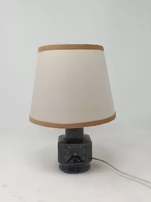 Buy Holkham Pottery Small Table Lamp Blue Made In England • 14.99£