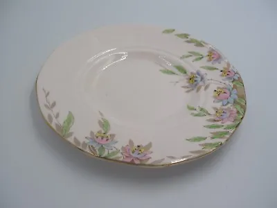Buy Vintage Plant Tuscan China Sideplate 7  Hand Decorated Ca. 1930's • 2.50£