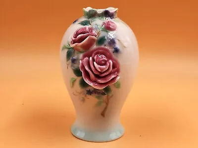 Buy Royal Doulton Franz Porcelain Pink Rose Bud Vase. FZ00643. • 38.50£