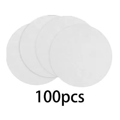 Buy 100 Pieces Microwave Kiln Glass Fusing Paper Ceramic Fiber Craft Round DIY • 8.30£